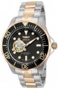 Invicta Miesten kello 13708 Pro Diver Musta/Punakultasävyinen Ø47 mm