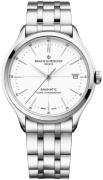 Baume & Mercier Miesten kello MOA10505 Clifton Valkoinen/Teräs