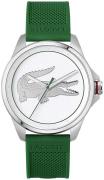 Lacoste Miesten kello 2011157 Le Croc Valkoinen/Kumi Ø43 mm