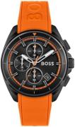 Hugo Boss Miesten kello 1513957 Volane Musta/Kumi Ø44 mm