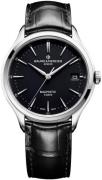 Baume & Mercier Miesten kello M0A10399 Clifton Musta/Nahka Ø40 mm