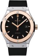 Hublot Miesten kello 542.NO.1181.RX Classic Fusion Musta/Kumi Ø42 mm