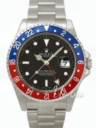 Rolex Miesten kello 16710BLRO GMT-Master II Pepsi Musta/Teräs Ø40 mm