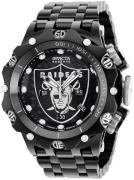 Invicta Miesten kello 36176 Nfl Musta/Teräs Ø51 mm