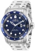 Invicta Miesten kello 39084 Pro Diver Sininen/Teräs Ø48 mm