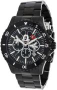 Invicta Miesten kello 39046 Disney Musta/Teräs Ø48 mm