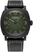 Panerai Miesten kello PAM00997 Radiomir Vihreä/Nahka Ø48 mm