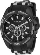 Invicta Miesten kello 34145 Bolt Musta/Teräs Ø50 mm