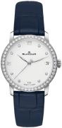 Blancpain Naisten kello 6127-4628-55 Villeret Valkoinen/Nahka Ø33.2