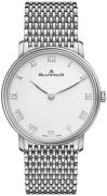 Blancpain Miesten kello 6605-1127-MMB Villeret Valkoinen/Teräs Ø40