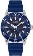 Guess Miesten kello GW0420G1 Sininen/Kumi Ø46 mm