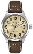 Nautica Miesten kello NAI10006G Analog Beige/Nahka Ø44 mm