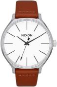 Nixon Naisten kello A12501113-00 Valkoinen/Nahka Ø38 mm