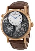 Breguet Miesten kello 7067BR-G1-9W6 Tradition Hopea/Nahka Ø40 mm