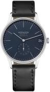 Nomos Glashütte Miesten kello N-363 Orion Sininen/Nahka Ø40.5 mm