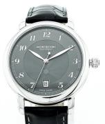 Montblanc Miesten kello 118517 Star Harmaa/Nahka Ø39 mm