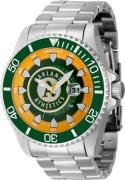 Invicta Miesten kello 43473 MLB Vihreä/Teräs Ø47 mm