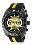 Invicta Miesten kello 36306 S1 Rally Keltainen/Muovi Ø48 mm