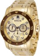 Invicta Miesten kello 36359 Pro Diver Kullattu/Kullansävytetty