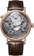 Breguet Miesten kello 7597BR-G1-9WU Tradition Hopea/Nahka Ø40 mm