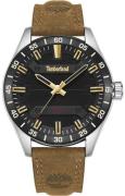 Timberland Miesten kello TDWGA2201201 Calverton Musta/Nahka Ø46 mm