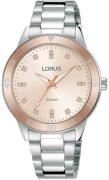 Lorus Naisten kello RG241RX9 Ladies Pinkki/Teräs Ø34 mm