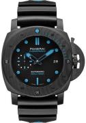 Panerai Miesten kello PAM02616 Submersible Musta/Kumi Ø47 mm