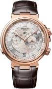 Breguet Miesten kello 5547BR-12-9ZU Marine Hopea/Nahka Ø40 mm