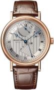 Breguet Miesten kello 7727BR-12-9WU Classique Hopea/Nahka Ø41 mm