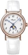 Breguet Naisten kello 9087BR-29-964 Classique Valkoinen/Nahka Ø30 mm