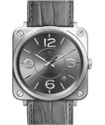 Bell & Ross Miesten kello BRS92-RU-ST-SCR BR S Quartz