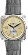 Bell & Ross Miesten kello BRS-WHGOLD-IVORY_D BR S Mecanique