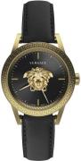 Versace Miesten kello VERD01320 Palazzo 43mm Musta/Nahka Ø43 mm