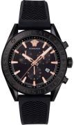 Versace Miesten kello VEHB00419 V Chrono Musta/Muovi Ø45 mm