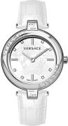 Versace Naisten kello VE2J00221 Lady Valkoinen/Nahka Ø38 mm