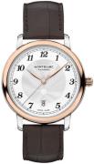 Montblanc Miesten kello 117577 Star Legacy Hopea/Nahka Ø39 mm