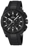 Festina Miesten kello F16971-1 Sport Musta/Kumi Ø44 mm