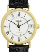 Longines Naisten kello L4.322.2.11.2 Presences Valkoinen/Nahka Ø30 mm