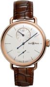 Bell & Ross Miesten kello BRWW1-REG-PG-SCR WW1 Hopea/Nahka Ø42 mm