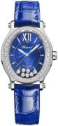 Chopard Naisten kello 275362-1001 Happy Sport Sininen/Nahka Ø29 mm