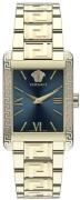 Versace Naisten kello VE1C01022 Tonneau Sininen/Kullansävytetty