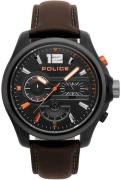 Police Miesten kello R1471294002 Denver Musta/Tekstiili Ø46 mm