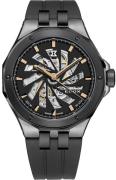 Edox Miesten kello 85304-357GN-NRN1 Delfin Musta/Kumi Ø43 mm