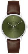 Lacoste Miesten kello 2011212 Crocorigin Vihreä/Nahka Ø40 mm