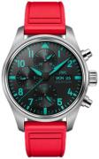 IWC Miesten kello IW388114 Pilots Musta/Kumi Ø41 mm