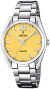 Festina Naisten kello F20622-G Boyfriend Keltainen/Teräs Ø36.8 mm