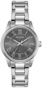 Bulova Naisten kello 96L272 Classic Harmaa/Teräs Ø32 mm