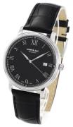 Montblanc Miesten kello 116482 Tradition Musta/Nahka Ø40 mm