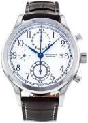 Longines Miesten kello L2.815.4.23.2 Heritage Valkoinen/Nahka Ø41 mm