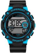 Superdry Miesten kello SYG291BU Radar Sport Harmaa/Kumi Ø50 mm